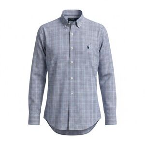 Polo by Ralph Lauren Men's Blue Plaid Shirt